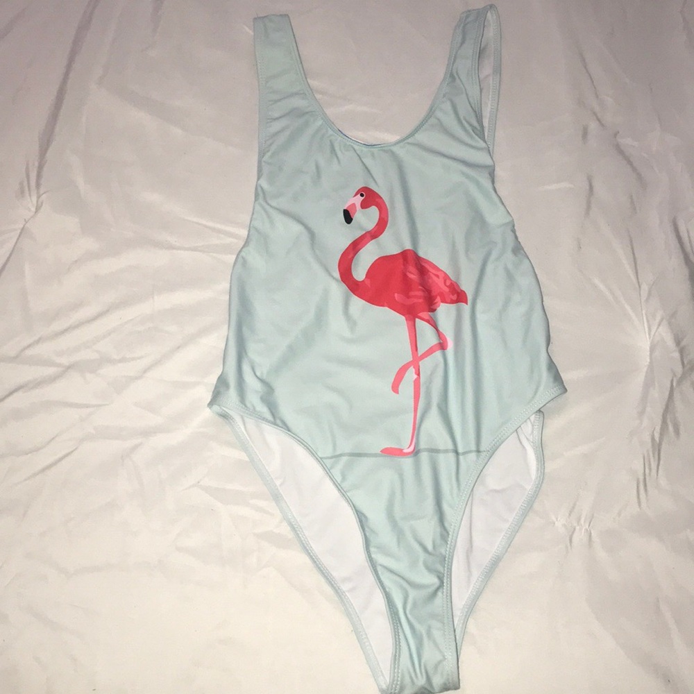 Flamingo bathing suit
